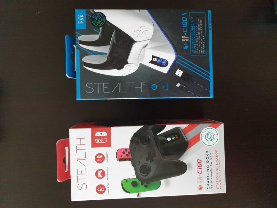 Statie incarcare controllere PS 5, Nintendo Switch, Xbox series X