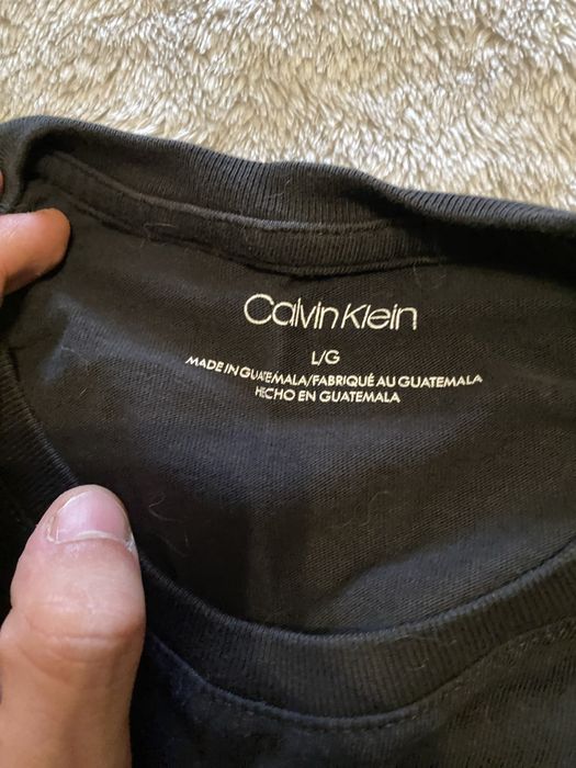 Calvin Klein тениска с дълъг ръкав
