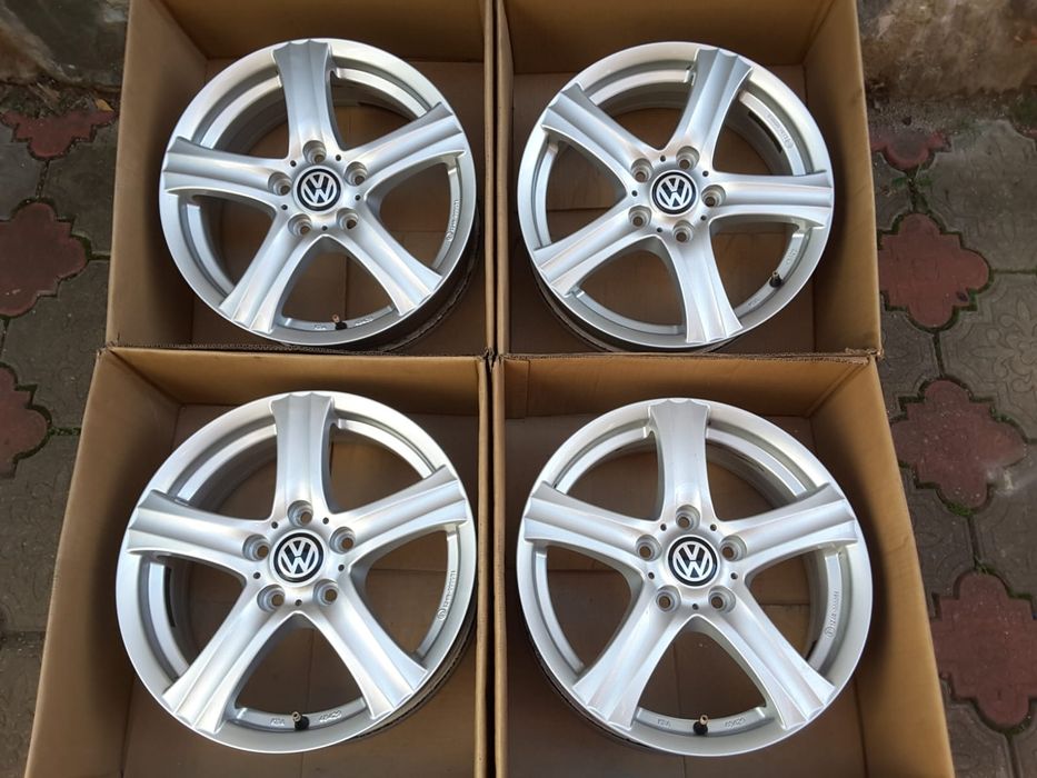 jante aliaj 16; 5x112; Vw Golf 5,6,7,8, Caddy,Touran, Jetta,Golf Plus