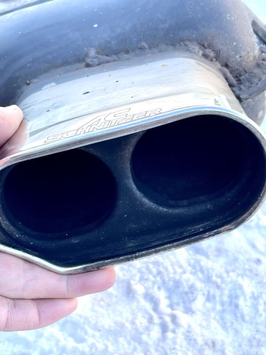 Задняя (конечная) банка на BMW E34 БМВ Е34