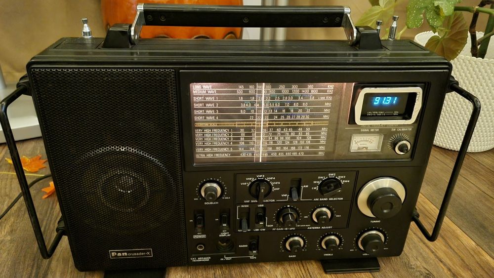 Pan Crusader X radio receptor