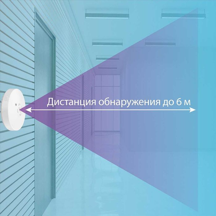 Умный Wi-Fi датчик присутствия и освещенности ROXIMO SWHPS08