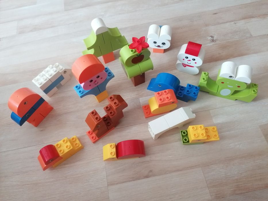 Blocuri mari de construit ( piese compatibile Lego duplo)