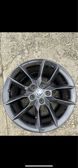 Janta Skoda Octavia Gemini Vrs Rs 7,5jx18et51 o bucata neagra pe stoc