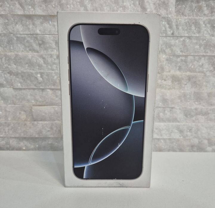 iPhone 16 Pro Max 512GB. SIGILAT !! White Titanium