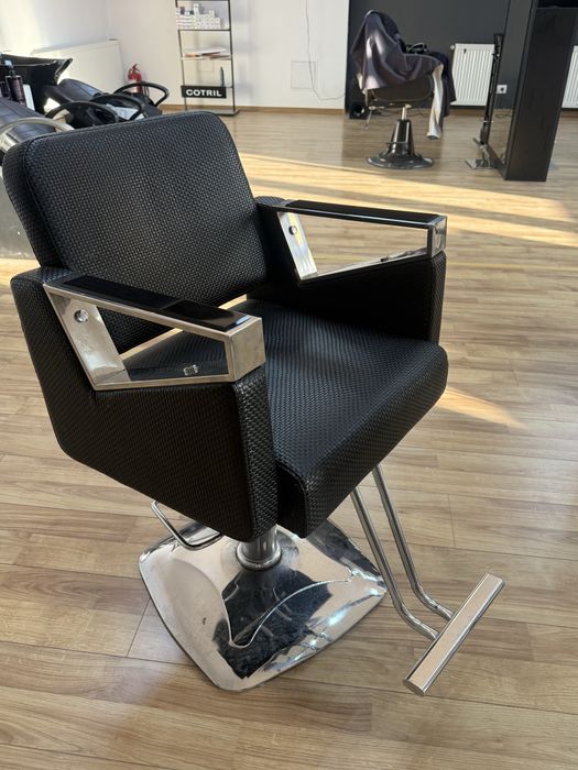 Scaune coafor profesionale – design modern, foarte confortabile (3 buc)
