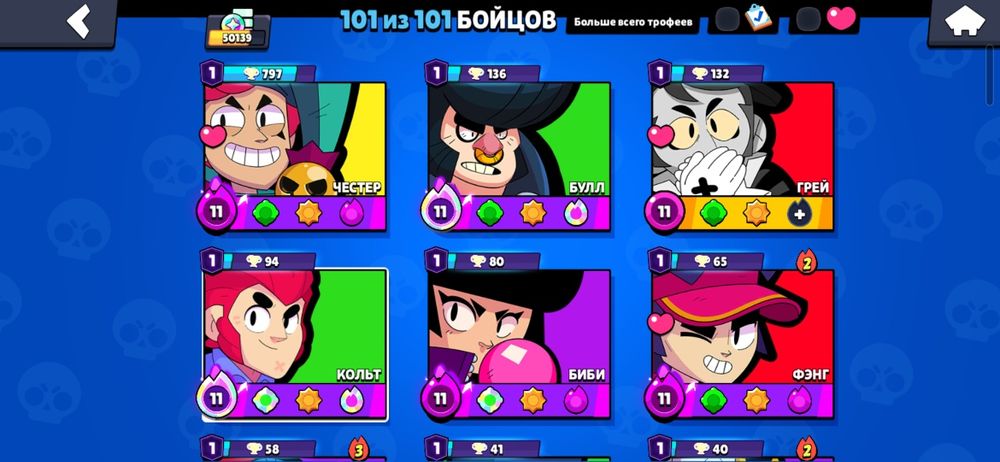 Аккаунт бравл старс