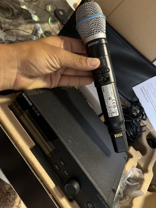 shure SLXD-4 beta 87A