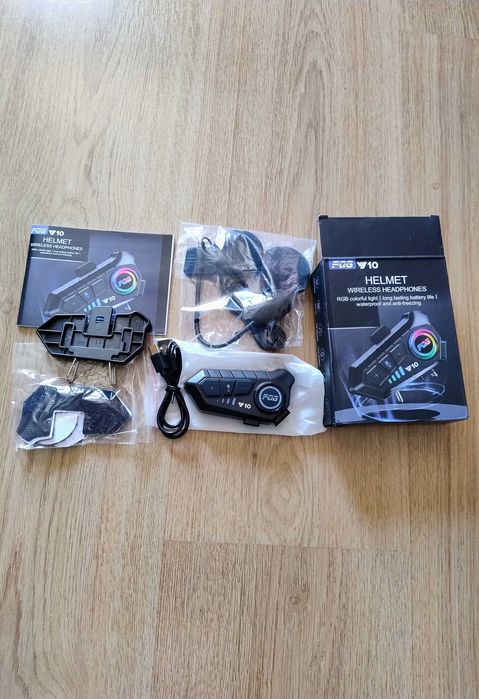 Интерком/Bluetooth слушалки за каска