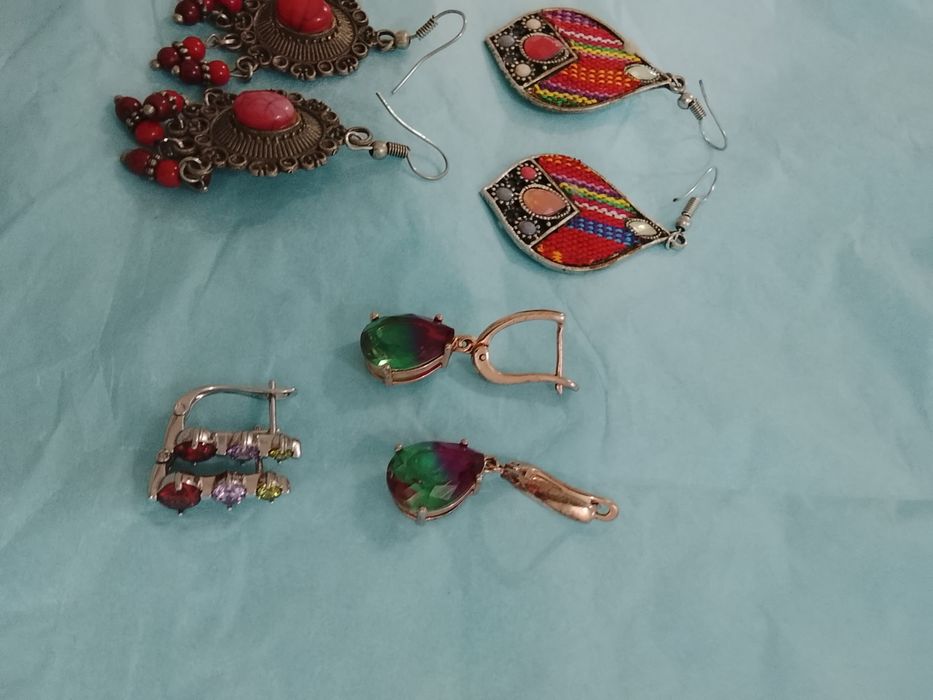 Серьги в национальном стиле!!!