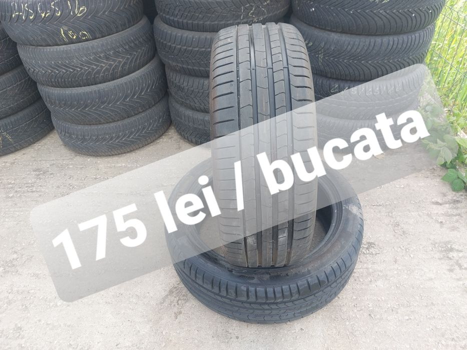 175 lei bucata! Doua anvelope de vara RUNFLAT 245 45 r20 Pirelli P Zero dot 2020