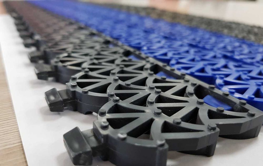 Грязезащитные модульные покрытия