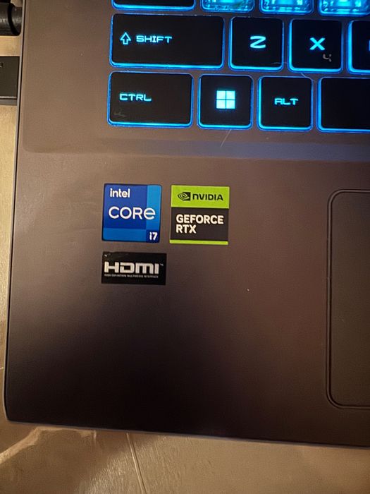 Игровой ноутбук MSI RTX3050/i7.13