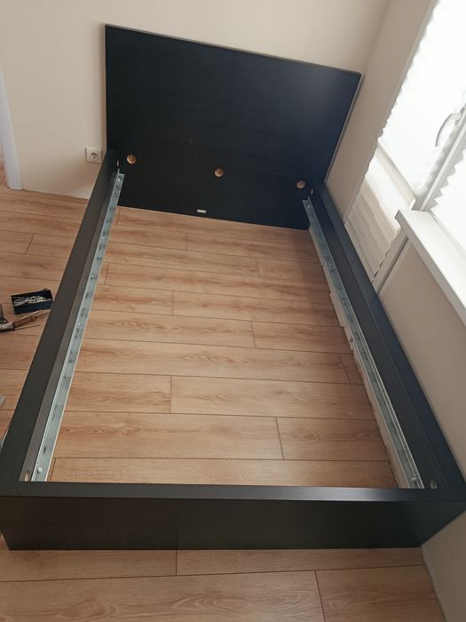 Легло MALM 120/200 с две чекмеджета и подматрачна рамка