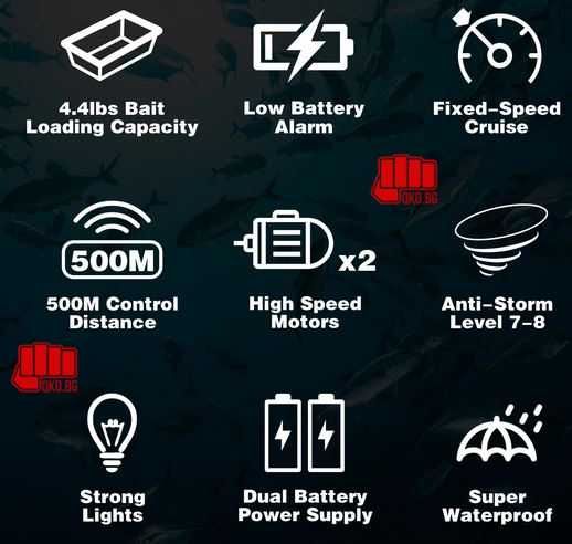 Лодка за захранка V050 с поставен 100т. GPS