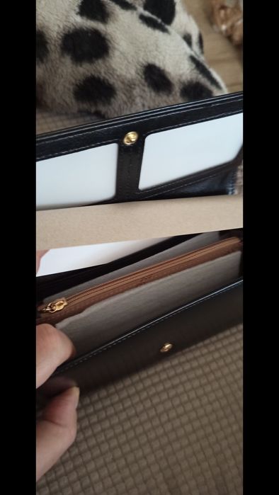 Portofel piele naturala de vaca antifurt