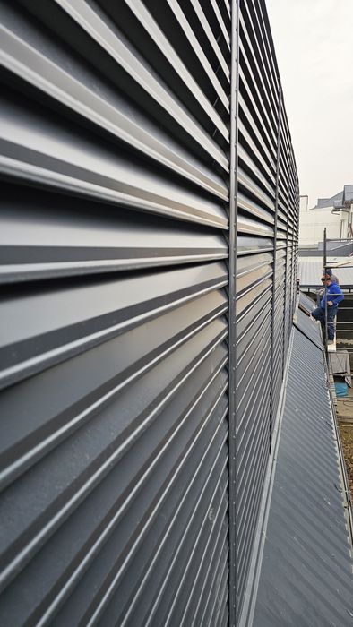 Забор-жалюзи из металла от завода | Без посредников