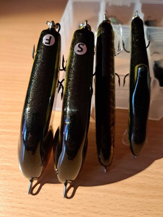 Salmo за щука, бяла риба, костур, нови