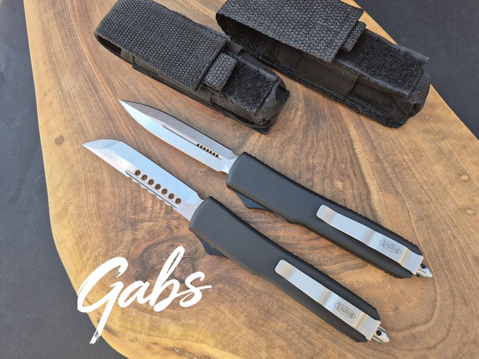 Автоматичен нож MICROTECH Ultratech ,два модела,светло острие