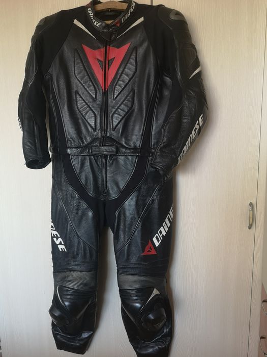 Costum moto piele premium Dainese Laguna