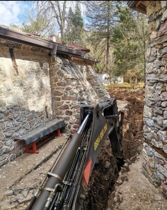 Изкопни дейности, услуги с кран, инертни материали и бетон - трудни ме