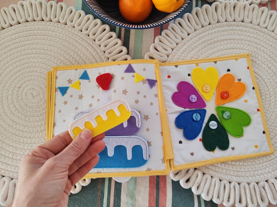 Тиха книжка / Quiet Book – Ръчно изработена с много любов!