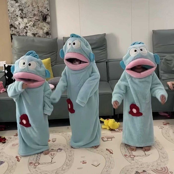 Костюм кигуруми «Рыбка»