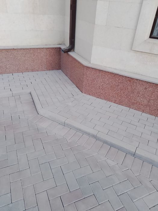 Укладка брусчатки