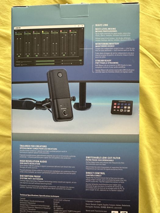 Микрофон Elgato - Wave 3