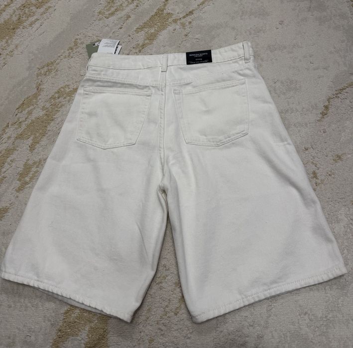 Шорты женские белые