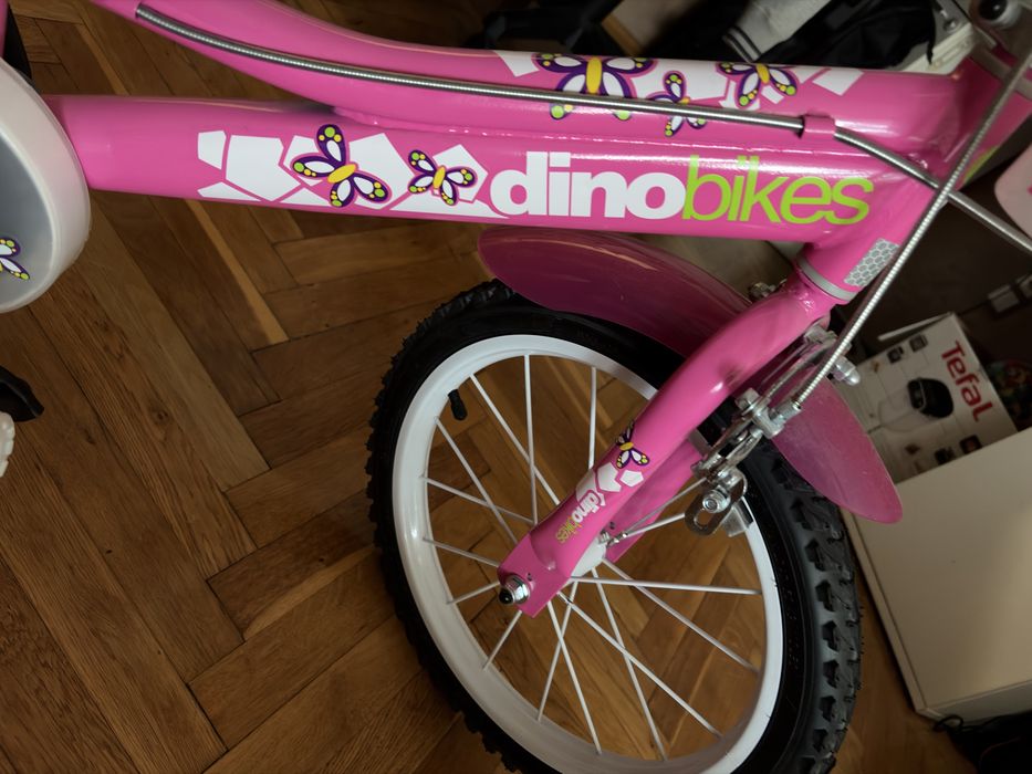 Детски велосипед Dino Bikes 16 Flappy розов