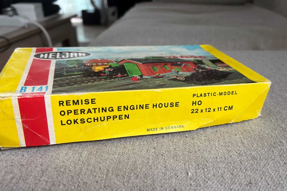 Heljan B141 Remise HO 1:87 depou trenulețe, colecționari și diorame