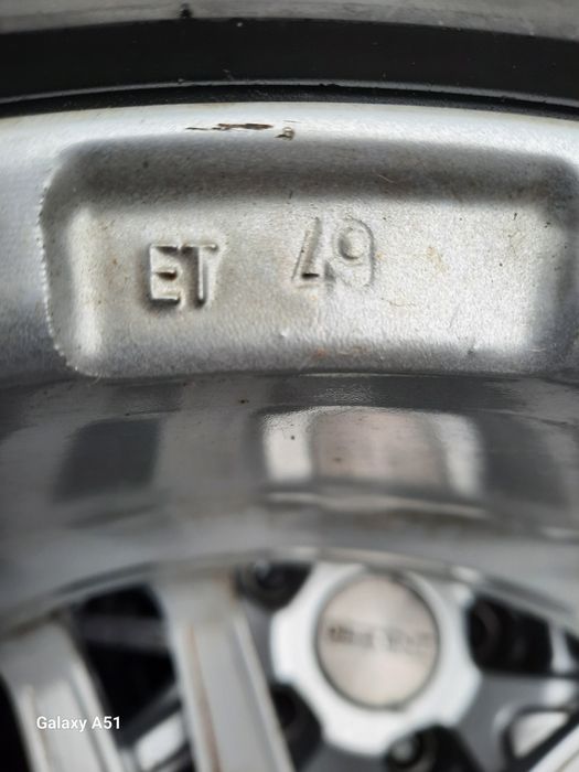 Ляти джанти с гуми,5×112, 17цола