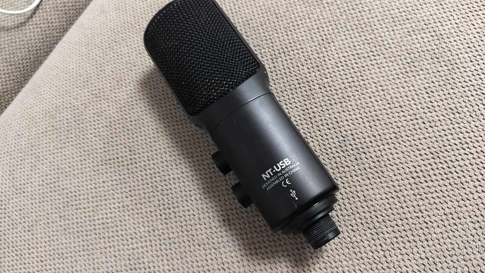 Microfon usb  Rode NT-USB condensator Black