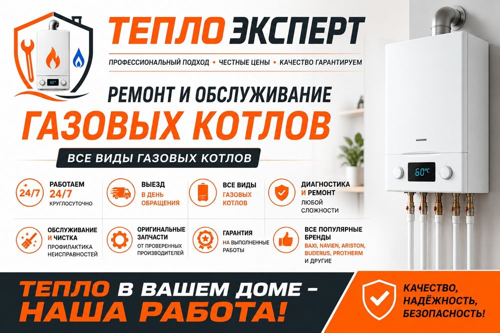 Ремонт газовых котлов