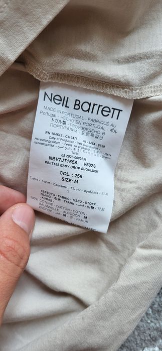 Tricou Neil barrett [marcelo burlon armani tommy polo nike balenciaga