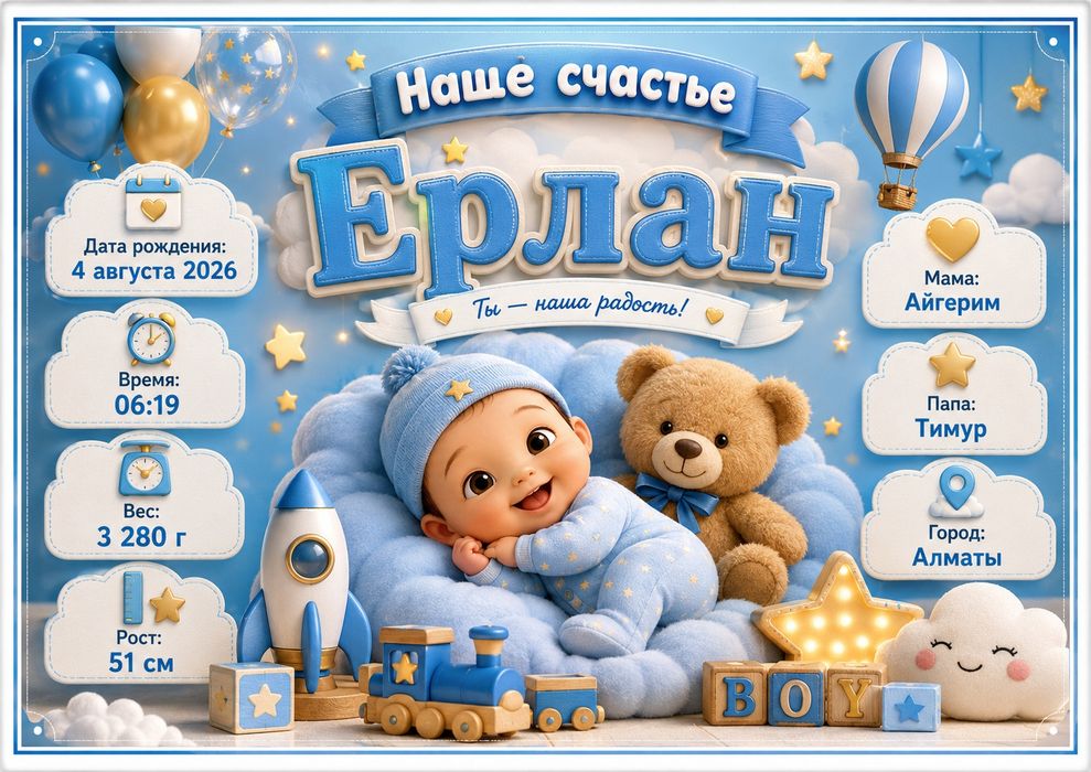 Метрики для новорожденных