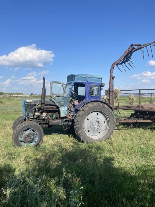 Трактор Т-40, грейфер "петух", косилка роторная