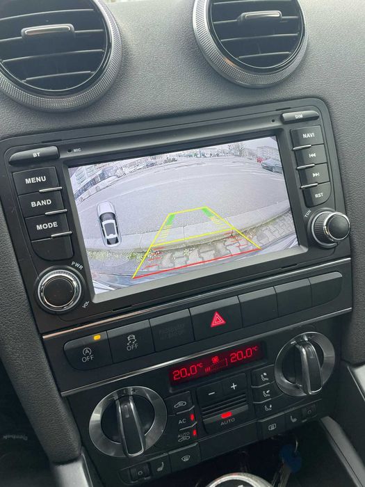Navigație Android 15 Audi A3 Dedicată – CarPlay, QLED, 4G