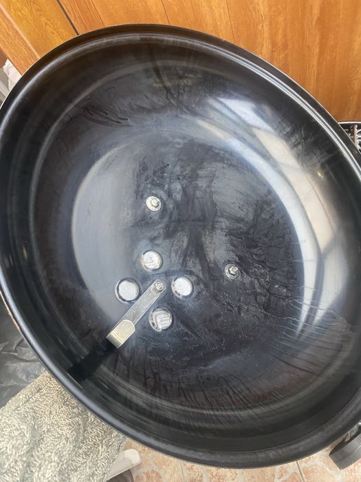 Барбекю на дървени веглища - Weber - като ново