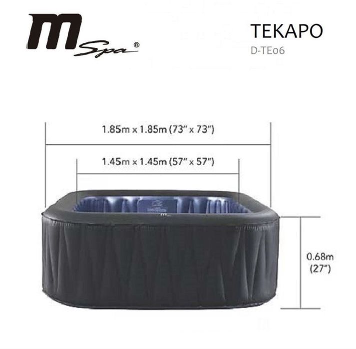 Джакузи MSpa Bubble Spa C-TE061 модел Tekapo
