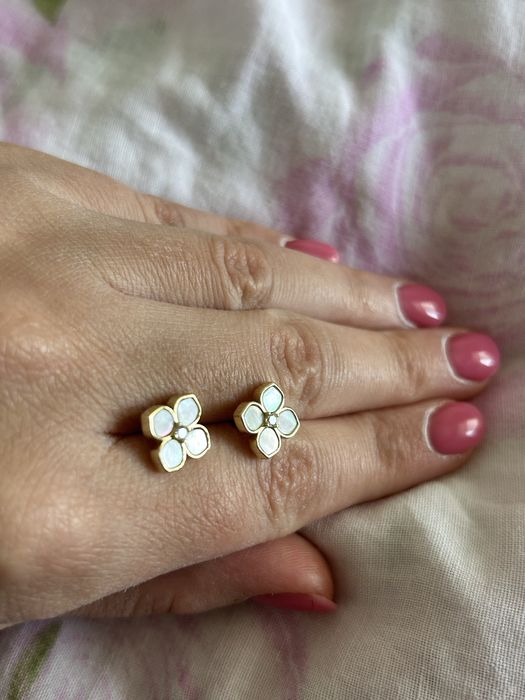 Серебряные серьги с Перламутром