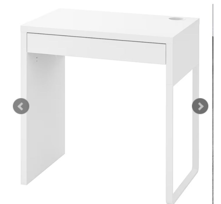 Birou Ikea alb 75cm