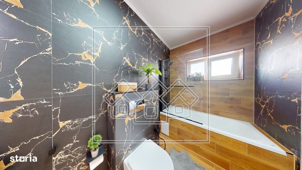 Penthouse cu design deosebit, mobilat modern, terasa