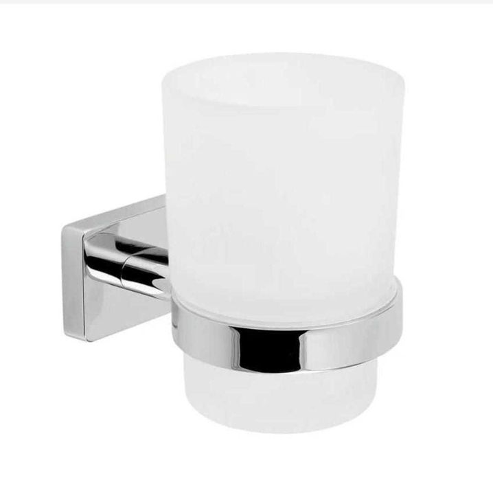 Suport + pahar+ cuier baie + suport para dus