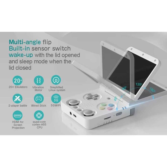 Consola Gaming Retro Miyoo Flip V2 Handheld