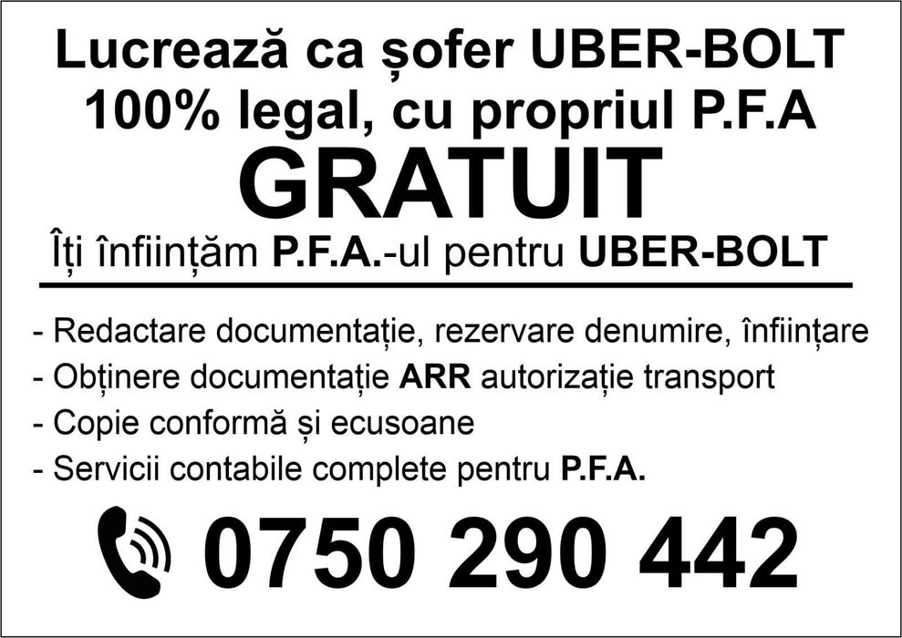 Contabilitate Uber Bolt