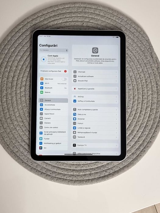 Tableta Apple iPad 10th (2022) 10.9" Wi-Fi, 64GB, ca noua, Silver