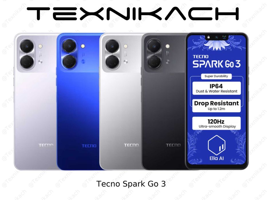 Tecno Spark Go 3 • Доставка • Проверка при получении