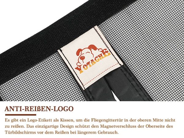 200х240см Магнитни комарници, мрежа за двойна врата против комари